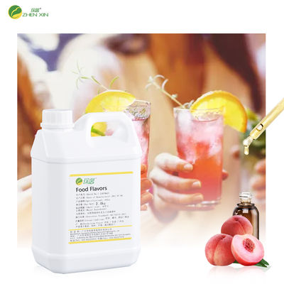 Food Grade Juice Peach Scented Oil In Bottle Fresh Juice Flavor Lasting Food Flavor