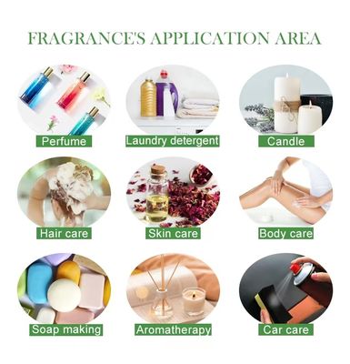 Concentrated Fragrance Floral Scented Oils For Candle Fragrance Oils